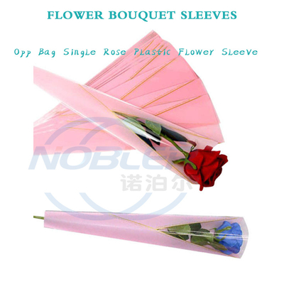 Σχήμα Y Φρέσκο ​​λουλούδι μανίκι περιτυλίγματος Opp Μπουκέτα λουλουδιών Μανίκια Χαρτί Kraft