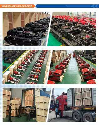 Τηλεκατευθυνόμενο έξυπνο ερπυστριοφόρο χλοοκοπτικό, με μπαταρία φωσφορικού σιδήρου λιθίου (LiFePO₄), τετρακίνηση, εξοικονόμηση ενέργειας και φιλικό προς το περιβάλλον, και 3 ώρες συνεχούς λειτουργίας.